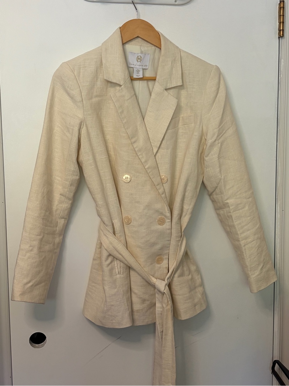 House Of Harlow 1960 belted Blazer